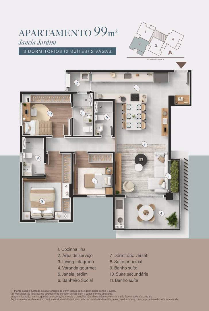 Apartamento, 3 quartos - Foto 14