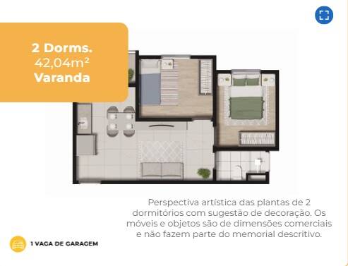 Apartamento, 2 quartos - Foto 23