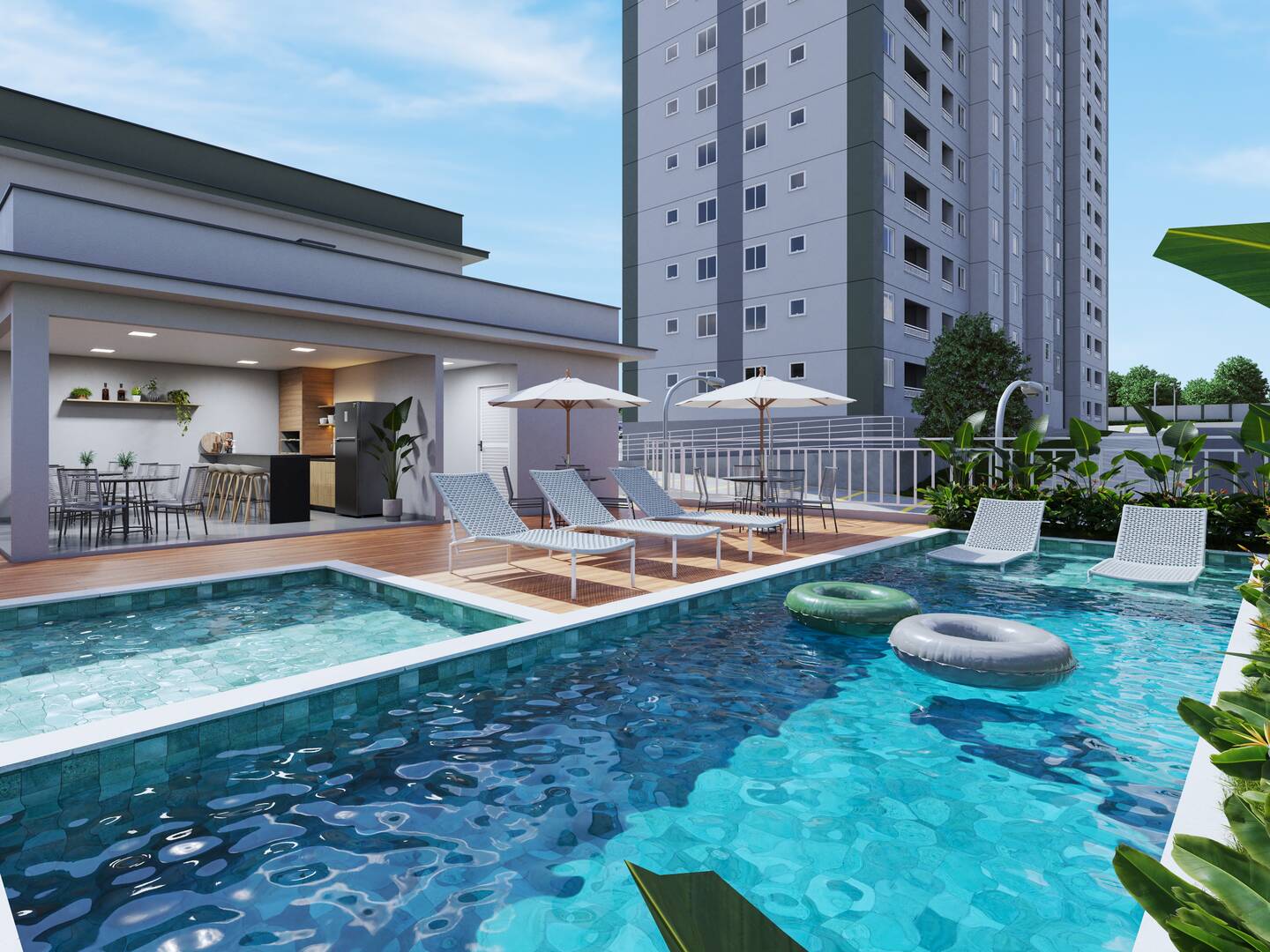 Apartamento, 2 quartos, 43 m² - Foto 1