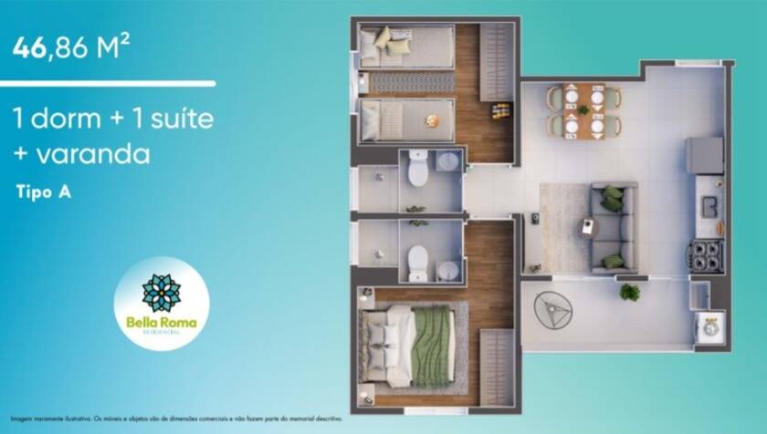 Apartamento, 2 quartos, 40 m² - Foto 20