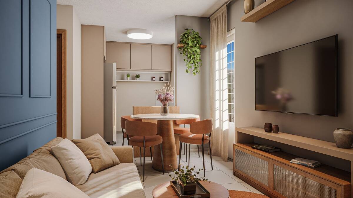 Apartamento, 2 quartos, 40 m² - Foto 1