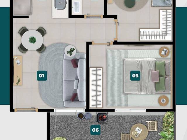 #6 - Apartamento para Venda em Sorocaba - SP