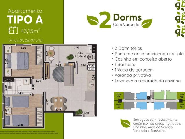 #40 - Apartamento para Venda em Sorocaba - SP